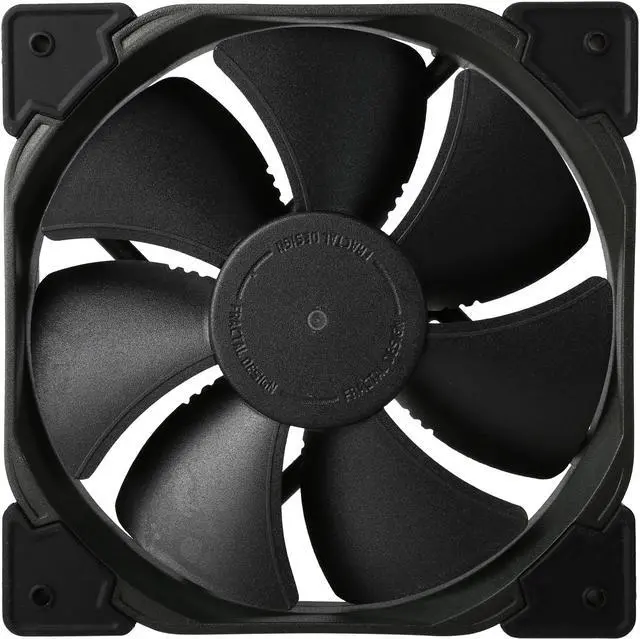 Main image of Fractal Design Venturi HP Series Black Fluid Dynamic Bearing High Pressure PWM 120mm Radiator/Heatsink Optimized Fan