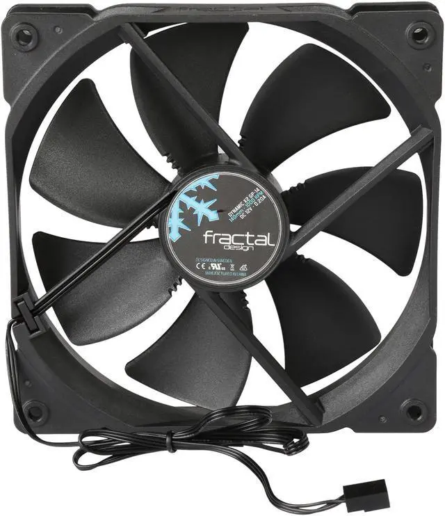 Alt view image 4 of 5 - Fractal Design Dynamic X2 GP-14 140mm Black Edition FD-FAN-DYN-X2-GP14-BK 140mm Case Fan