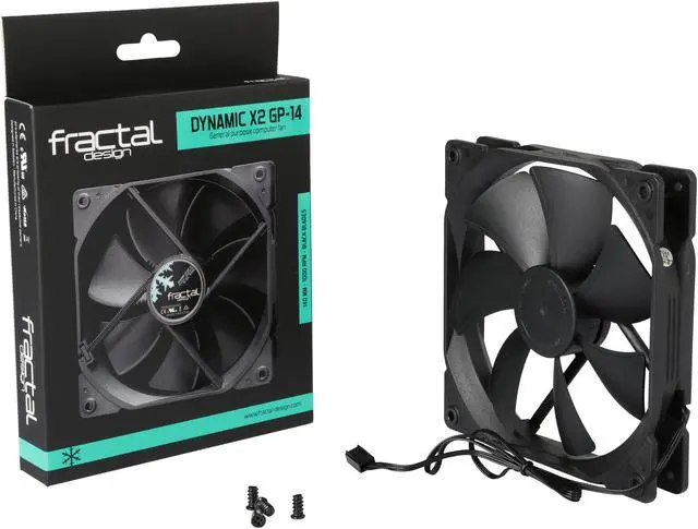Alt view image 5 of 5 - Fractal Design Dynamic X2 GP-14 140mm Black Edition FD-FAN-DYN-X2-GP14-BK 140mm Case Fan