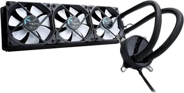 Alt view image 3 of 14 - Fractal Design Celsius S36 360mm Silent High Performance Slim Expandable All-In-One CPU Liquid / Water Cooler, LGA 1700 Ready / AM5 Compatible