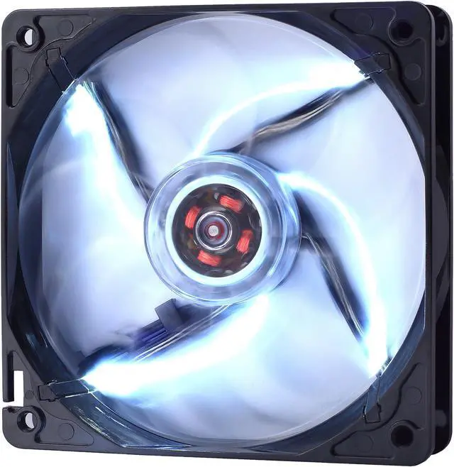 Main image of Fractal Design Silent Series LL 120mm Sleeve Bearing Black/Clear with White LED Computer Case Fan