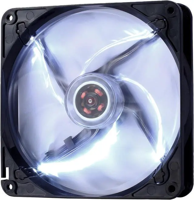 Main image of Fractal Design Silent Series LL 140mm Sleeve Bearing Black/Clear with White LED Computer Case Fan