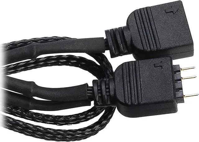 Alt view image 14 of 15 - Fractal Design Prisma AL-12 PWM 120mm Addressable RGB LED Long Life Sleeve Bearing Computer Case Fan