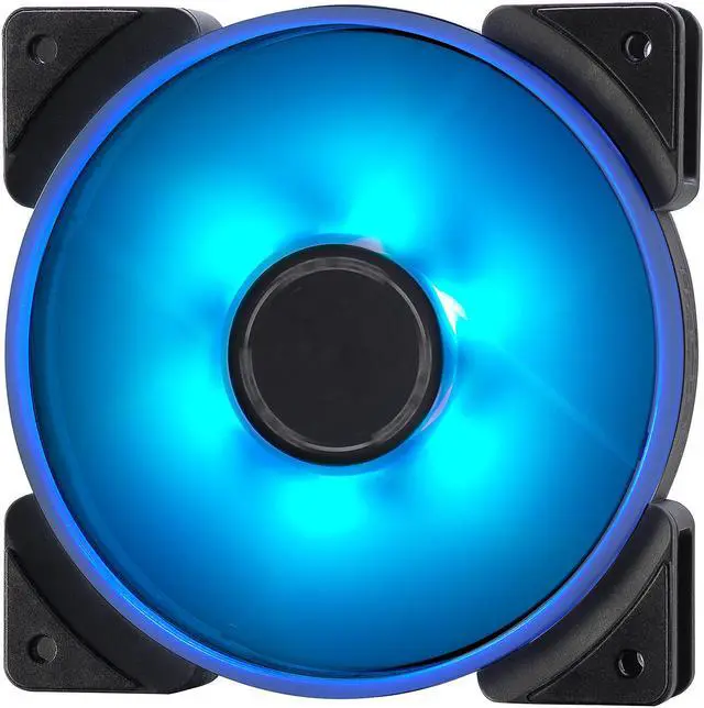 Alt view image 3 of 17 - Fractal Design Prisma AL-12 PWM 120mm Addressable RGB LED Long Life Sleeve Bearing Computer Case Fan 3-Pack