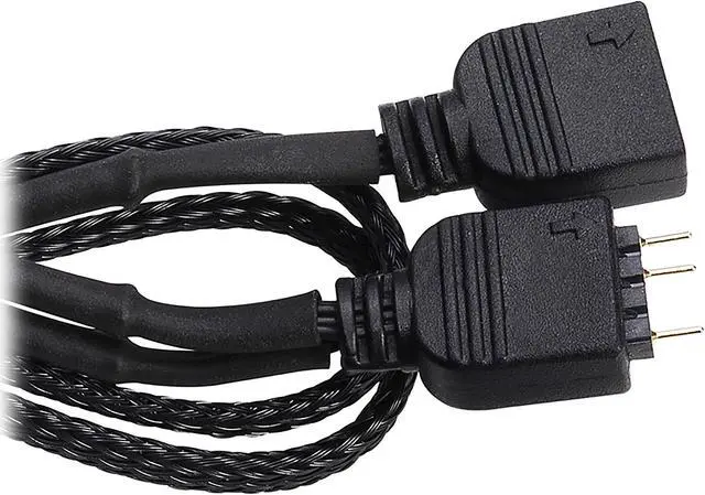 Alt view image 15 of 17 - Fractal Design Prisma AL-12 PWM 120mm Addressable RGB LED Long Life Sleeve Bearing Computer Case Fan 3-Pack