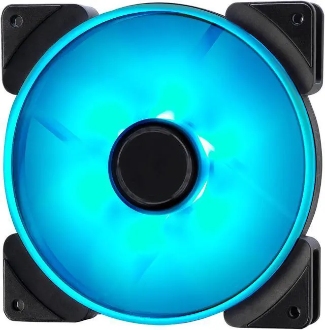 Alt view image 4 of 17 - Fractal Design Prisma AL-14 PWM 140mm Addressable RGB LED Long Life Sleeve Bearing Computer Case Fan 3-Pack