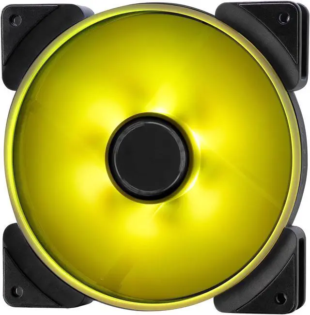 Alt view image 9 of 17 - Fractal Design Prisma AL-14 PWM 140mm Addressable RGB LED Long Life Sleeve Bearing Computer Case Fan 3-Pack