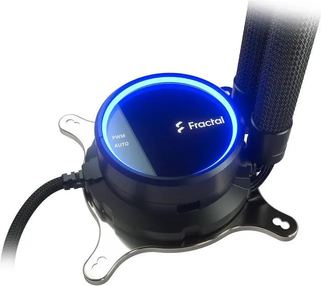 Alt view image 7 of 14 - Fractal Design Celsius+ S24 Dynamic X2 PWM Black 240mm Silent Performance Slim Radiator AIO CPU Liquid/Water Cooler, LGA 1700 Ready / AM5 Compatible
