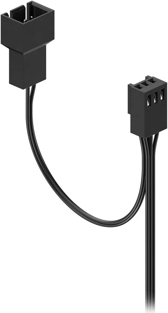 Alt view image 3 of 3 - Fractal Design Aspect 12 Black 120 mm 1200 RPM Computer Case Fan