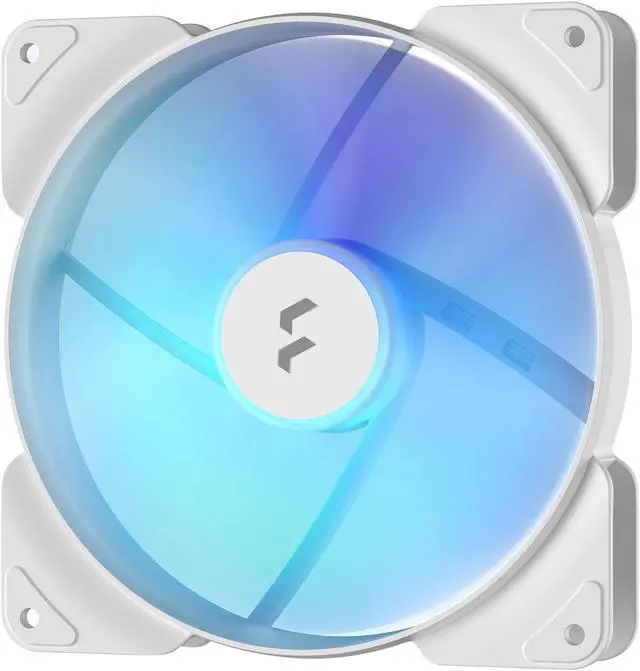 Alt view image 2 of 5 - Fractal Design Aspect 14 RGB 140 mm 1000 RPM White Frame Computer Case Fan