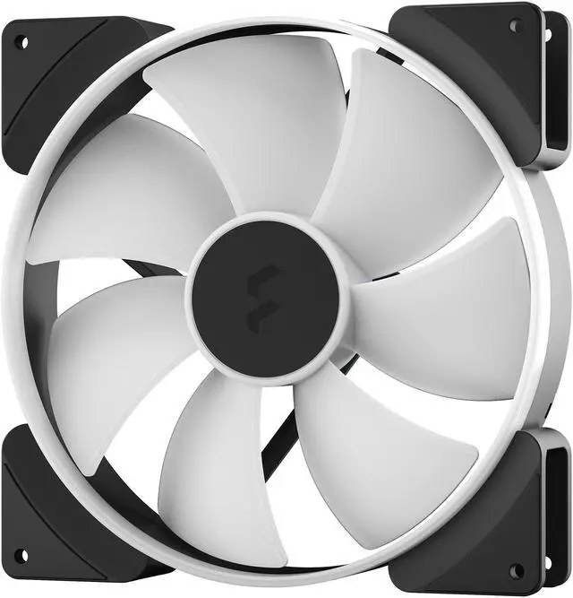 Alt view image 4 of 10 - Fractal Design Prisma AL-18 PWM 180 mm Addressable RGB LED LLS Bearing Computer Case Fan (2-pack)