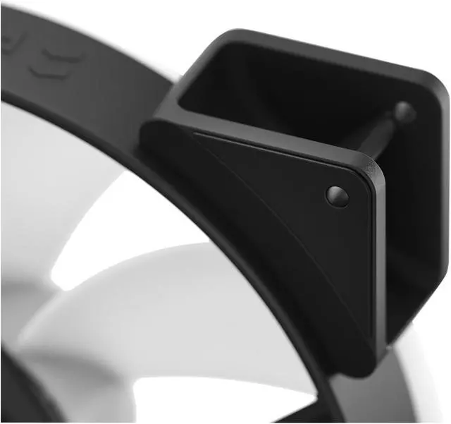 Alt view image 9 of 10 - Fractal Design Prisma AL-18 PWM 180 mm Addressable RGB LED LLS Bearing Computer Case Fan (2-pack)