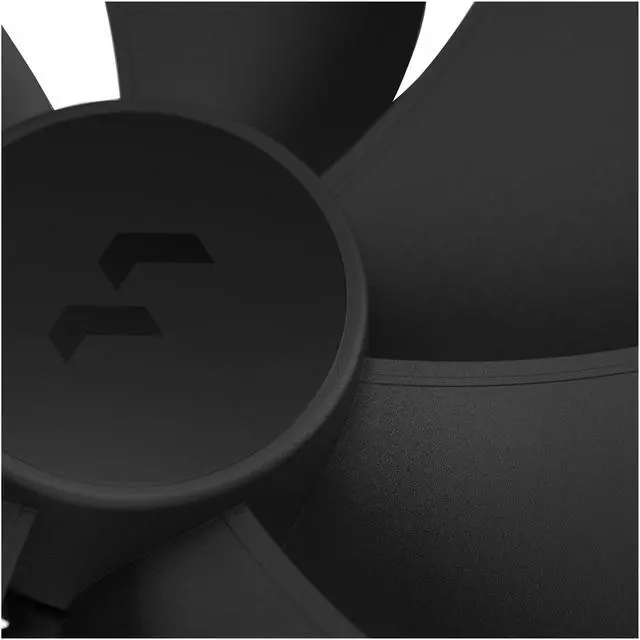 Alt view image 4 of 5 - Fractal Design Dynamic X2 PWM GP-18 180 mm High Durability LLS Bearing Black Edition Radiator Optimized Computer Case Fan
