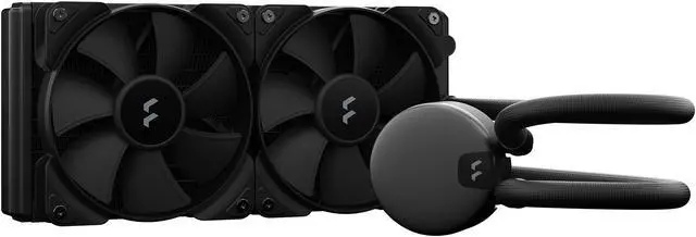 Alt view image 4 of 7 - Fractal Design Lumen S24 Aspect 12 PWM x2 AIO CPU Liquid/Water Cooler, LGA 1700 Compatible, LGA 1700 Ready / AM5 Compatible