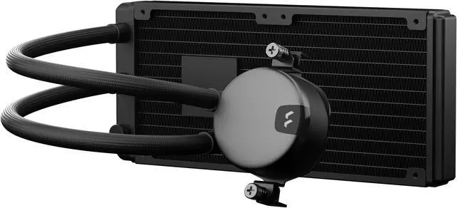 Alt view image 5 of 7 - Fractal Design Lumen S24 v2 RGB Aspect 12 RGB x2 AIO CPU Liquid/Water Cooler - Supports Intel LGA 1851/1700/1150/1151/1155/1156/1200 LGA 1366/2011/2011-3/2066 and AMD AM5/AM4