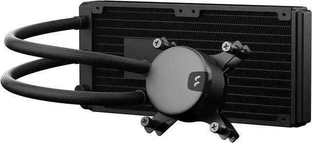 Alt view image 6 of 7 - Fractal Design Lumen S24 v2 RGB Aspect 12 RGB x2 AIO CPU Liquid/Water Cooler - Supports Intel LGA 1851/1700/1150/1151/1155/1156/1200 LGA 1366/2011/2011-3/2066 and AMD AM5/AM4