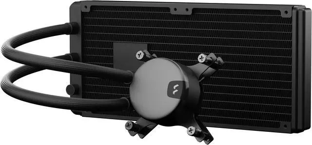 Alt view image 6 of 7 - Fractal Design Lumen S28 v2 RGB Aspect 14 RGB x2 AIO CPU Liquid/Water Cooler