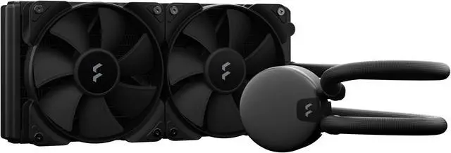 Alt view image 4 of 7 - Fractal Design Lumen S24 v2 Aspect 12 PWM x2 AIO CPU Liquid/Water Cooler