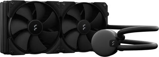 Alt view image 4 of 7 - Fractal Design Lumen S28 v2 Aspect 14 PWM x2 AIO CPU Liquid/Water Cooler