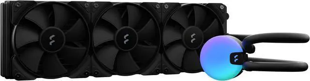 Alt view image 3 of 7 - Fractal Design Lumen S36 v2 Aspect 12 PWM x3 AIO CPU Liquid/Water Cooler