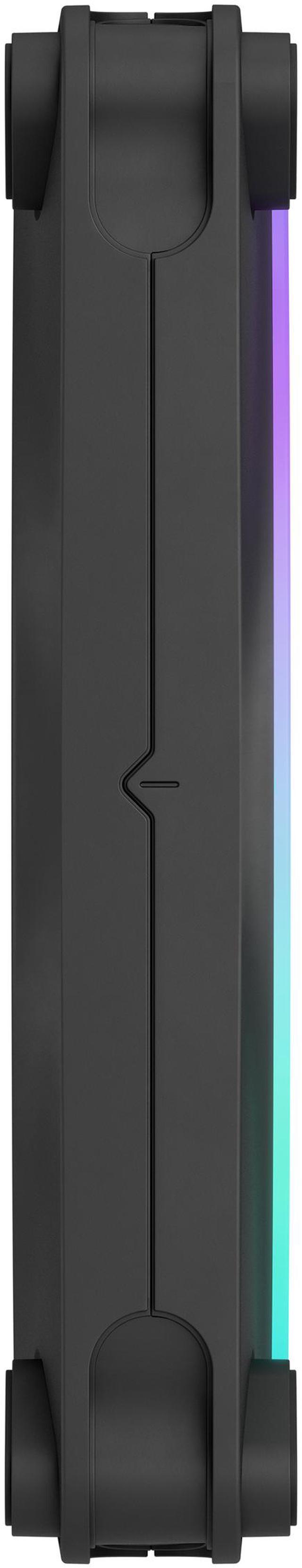 Alt view image 5 of 6 - Fractal Design Momentum 14 RGB PWM Black 140 mm ARGB LED FDB (Fluid Dynamic Bearing) PC Case Fan