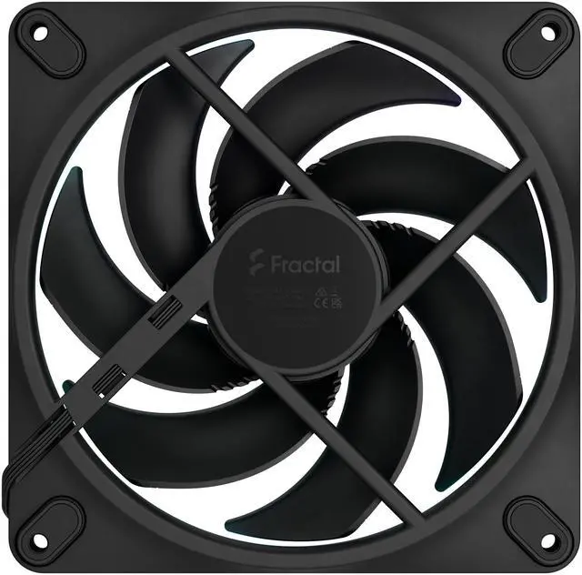 Alt view image 5 of 7 - Fractal Design Momentum 14 RGB PWM Black 140 mm ARGB LED FDB (Fluid Dynamic Bearing) PC Case Fan (3-pack)