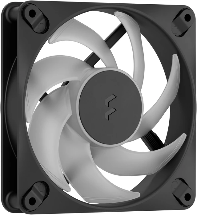 Alt view image 2 of 7 - Fractal Design Dynamic 3 120mm ARGB Black PWM Case Fan, High Durability Rifle Bearing, 7-Blade Swept Design, Daisy-Chain Cable, 350-2200 RPM