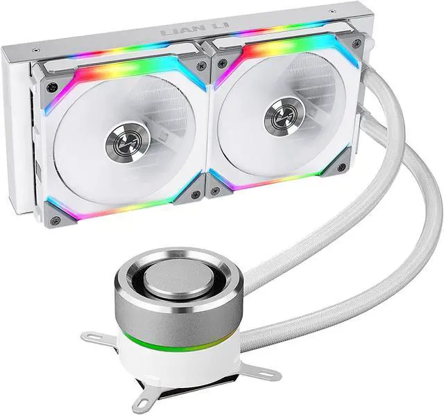 Main image of LIAN LI GA-240SLA-LGA 240mm Water Cooler - White (with LGA 1700 Bracket)