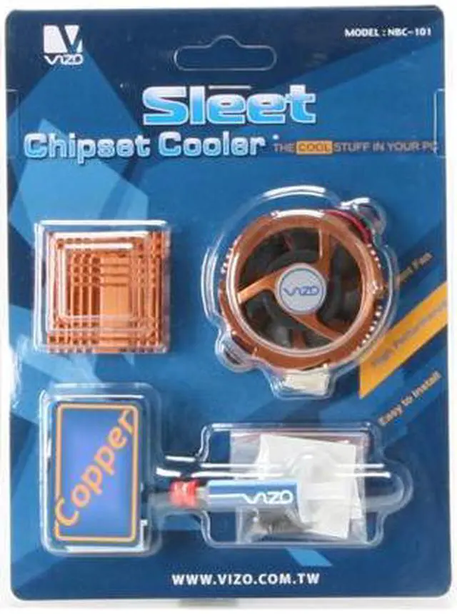 Alt view image 3 of 3 - VIZO VIZO-NBC-101-CPR Copper Sleet Chipset Cooler