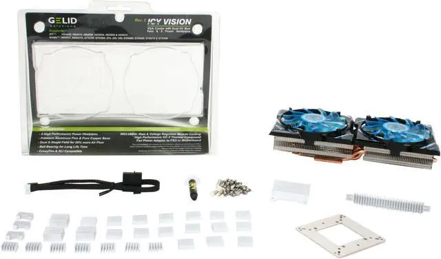 Alt view image 6 of 6 - GELID Solutions GC-VGA02-01 1 Ball, 1 Sleeve VGA Cooler