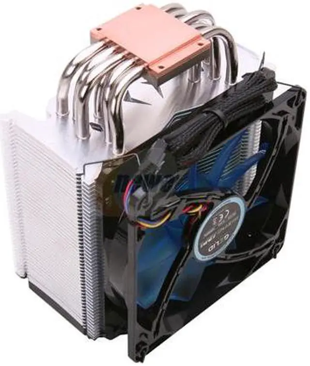 Alt view image 5 of 6 - GELID Solutions CC-GX7-01-A 120mm Nanoflux Bearing CPU Cooler