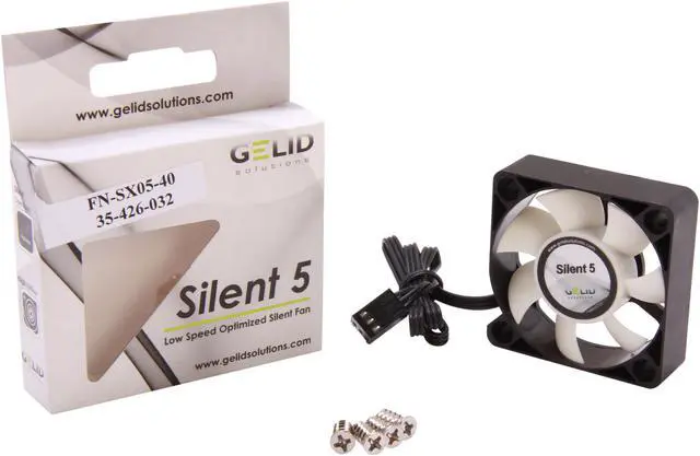 Alt view image 5 of 5 - GELID Solutions Silent5 FN-SX05-40 50mm Case Fan