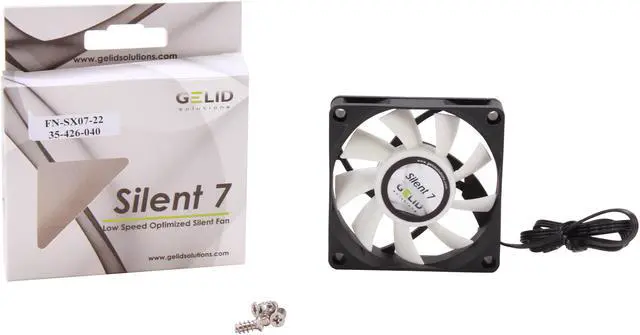 Alt view image 5 of 5 - GELID Solutions Slient 7 FN-SX07-22 70mm Case Fan