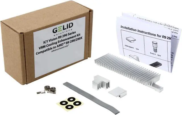 Alt view image 5 of 5 - GELID Solutions CL-R9290-01-A R9 290 Series VRM Cooling Enhancement Kit Compatible to AMD R9 290/290X