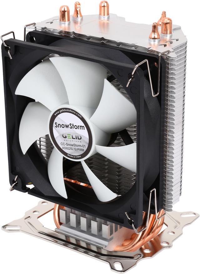 Main image of GELID Solutions CC-SnowStorm-01 92mm Hydro SnowStorm Triple Powered Heatpipes CPU Cooler