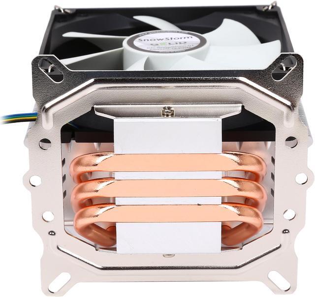 Alt view image 8 of 8 - GELID Solutions CC-SnowStorm-01 92mm Hydro SnowStorm Triple Powered Heatpipes CPU Cooler