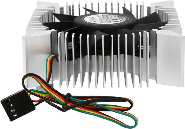Alt view image 4 of 6 - GELID Solutions CC-Ssilence-AM1 Ball 1U Low Profile Cooler for AMD AM1 CPU Slim Silent Cooler 20/34cfm, 0.20A, 12V, 1200-2600RPM