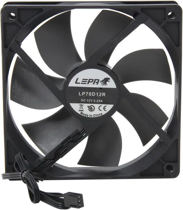 Alt view image 4 of 5 - LEPA 70D 12 (LP70D12R) Case Fan