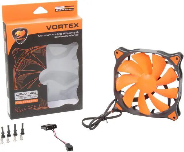 Alt view image 5 of 5 - COUGAR CF-V14S Vortex Hyper-Spin 150,000 Hours 14CM Silent Cooling Fan