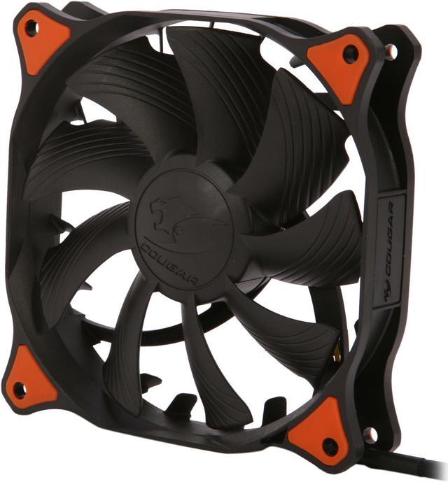gammelklog Koncentration mild COUGAR CF-V12HB Vortex Hydro-Dynamic-Bearing (Fluid) 300,000 Hours 12CM  Silent Cooling Fan (Black) - Newegg.com