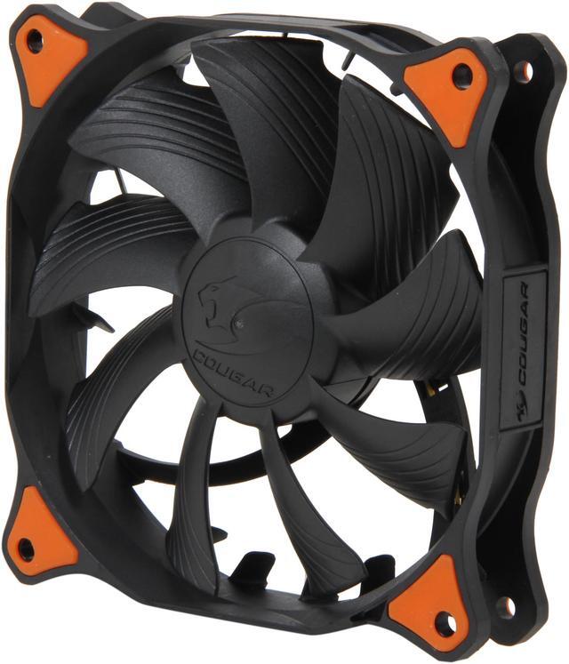 Main image of COUGAR Vortex PWM 120mm (CF-V12HPB) Cooling Fan with Hydro-Dynamic Bearing and Pulse Width Modulation (Black Version)