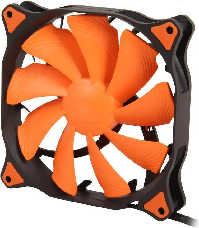 Main image of COUGAR Vortex PWM 140mm (CF-V14HP) Cooling Fan with Hydro-Dynamic Bearing and Pulse Width Modulation (Orange Version)