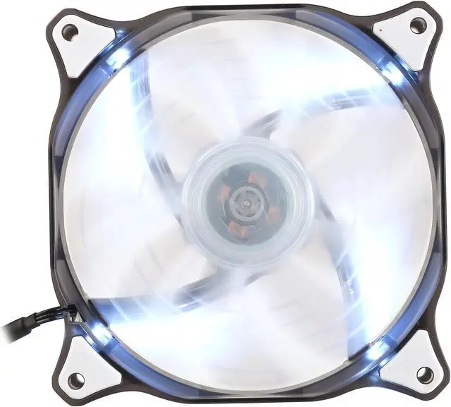 Main image of Cougar CFD12HBW White LED Case Fan
