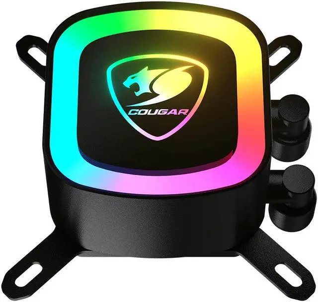 Alt view image 3 of 5 - COUGAR Poseidon LT ARGB AIO 280 Liquid Cooling