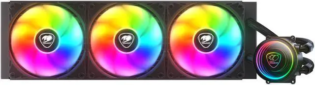 Alt view image 2 of 6 - COUGAR Poseidon Elite ARGB 360 AIO Liquid Cooler
