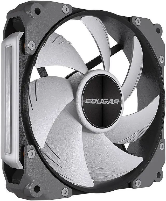 Alt view image 7 of 9 - COUGAR Apolar 120 ARGB Modular PC Case Cooling Fan (3-Fan Pack), 4 Pin PWM / 3 Pin ARGB, Lighting Hydro Dynamic Bearings, 120x120x28 mm, Black