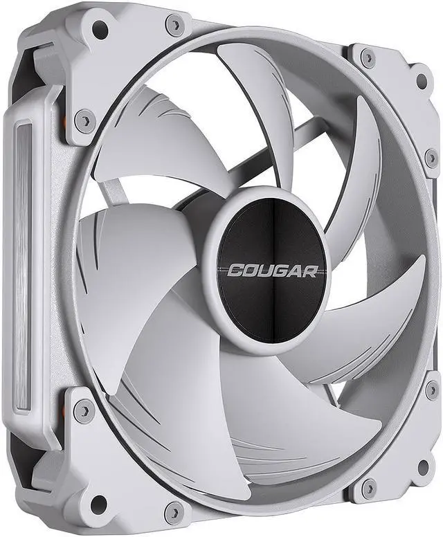 Alt view image 6 of 12 - COUGAR Apolar 120 ARGB Modular PC Case Cooling Fan, 4 Pin PWM / 3 Pin ARGB, Lighting Hydro Dynamic Bearings, 120x120x28 mm, White