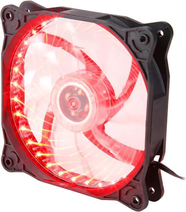Main image of Sama 33LED-Red Hydraulic Bearing 120mm Red LED Silent Fan for Computer Cases