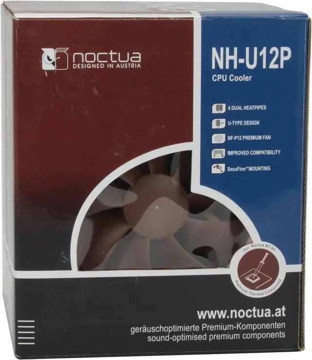 Alt view image 11 of 11 - Noctua NH-U12P 120mm SSO CPU Cooler