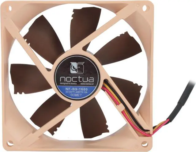 Alt view image 3 of 7 - Noctua NF-B9-1600 92mm Case cooler